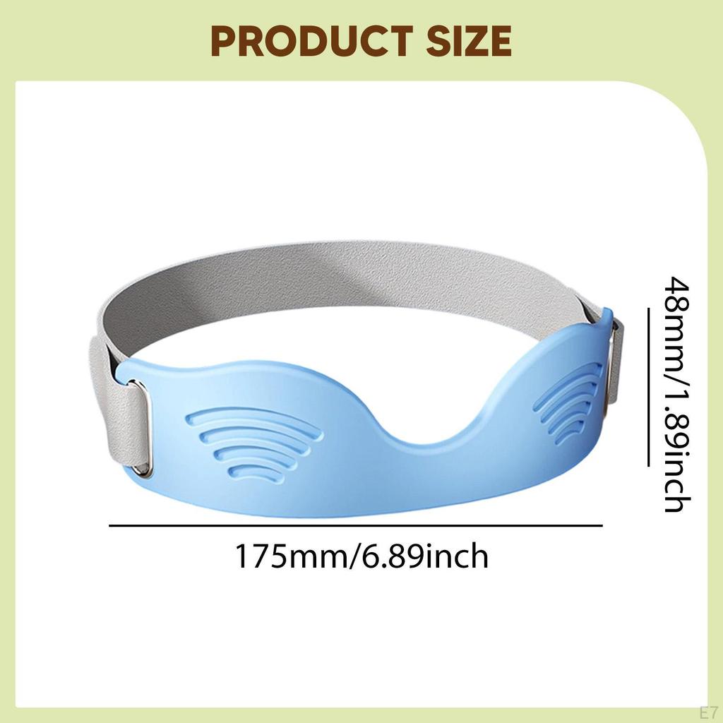 2 Pieces Knee Braces Patella Support Straps Breathable Band Stabilizer for Tennis