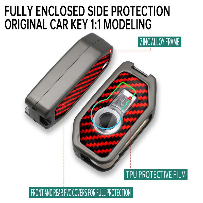Motorcycle Remote Key Case Shell Cover Bag for BMW K1600B R1250GS R1200GS F750GS F850GSR1200RS R1200RT F900R F900XR Accessories