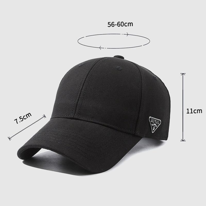 Spring Summer Men's Baseball Cap Outdoor Sports Cap Middle-Aged Sunscreen Sun Hat Peak Cap Visor Hat