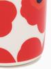 Marimekko Unikko Mini Latte Mug, Red (75), Set of 2, 52209-4-67849