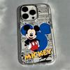 Graffiti M-Mickey Minnies Phone Case for Xiaomi Redmi Note A5 A3 15 14 13 14c 13c 12 11 10 9  Pro Plus 4G 5G Transparent Cover