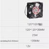 1PCS Refrigerator Freezer Aluminum Fin and Copper Tube Heat Exchanger with Fan Small Shell Condenser Radiator Fan