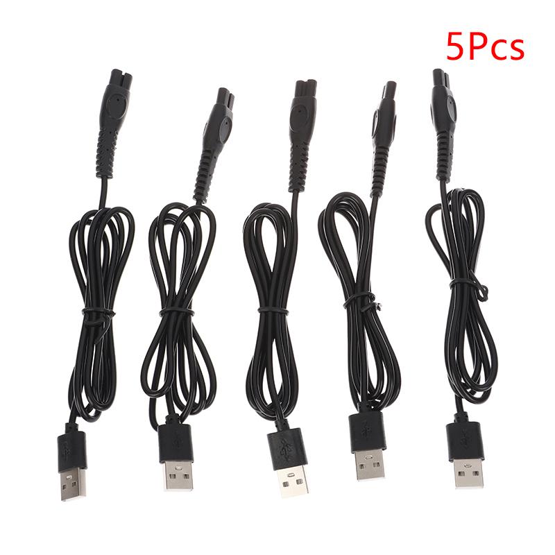 

Lisi 5V Usb Charger Cord Fit Norelco Oneblade Qp2724 Qp2834 Qp1424 Qp1324 Qp1924 Qp4631 Hybrid Electric Shaver 5pcs