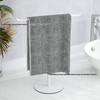 Space-Saving Vertical Towel Rack for Bathroom or Kitchen Countertop Storage