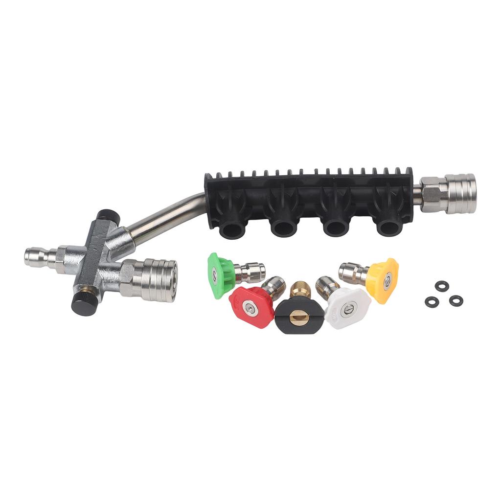 Curved Rod Extension Wand Home Maintenance Effortless Access High Pressure Compatibility For Hard-to-Reach Areas