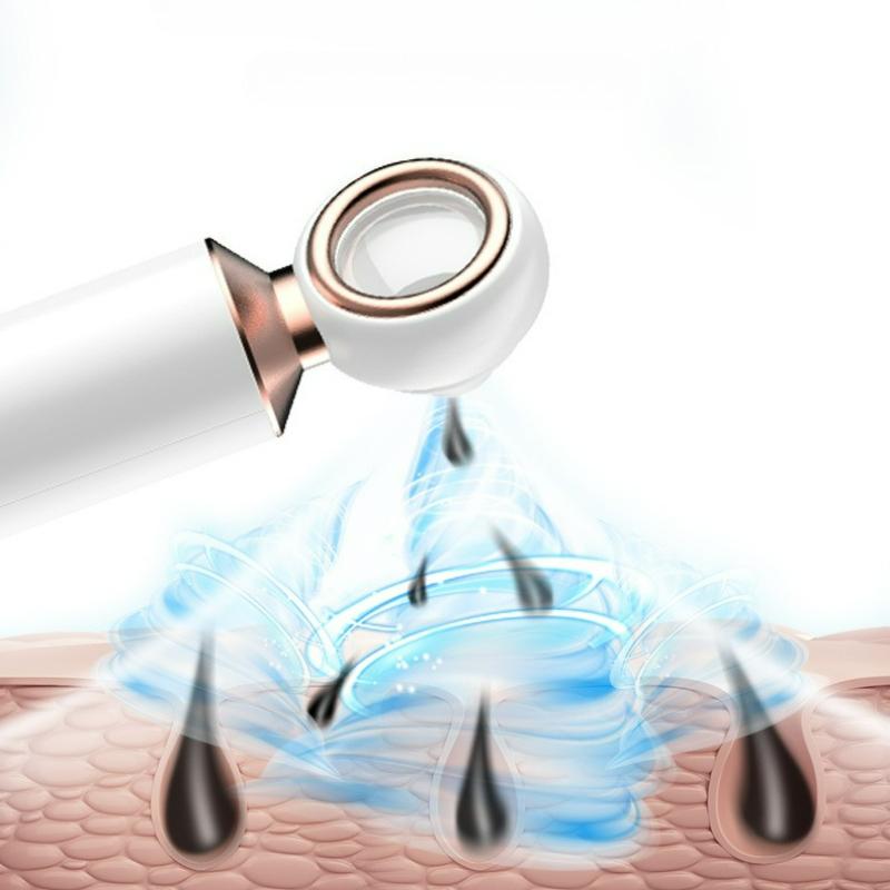 Electric Blackhead Remover USB Rechargeable Facial Blackhead Removal Instrument For Men's And Women's