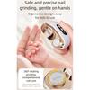 3 In 1 Electric Nail Trimmer Automatic Polished Baby Nails Scissors Clipper Manicure Cutter Supplies With LED Lighting