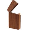 Elegant Design Business Card Box Black Walnut Name Card Holder  Storage Organization