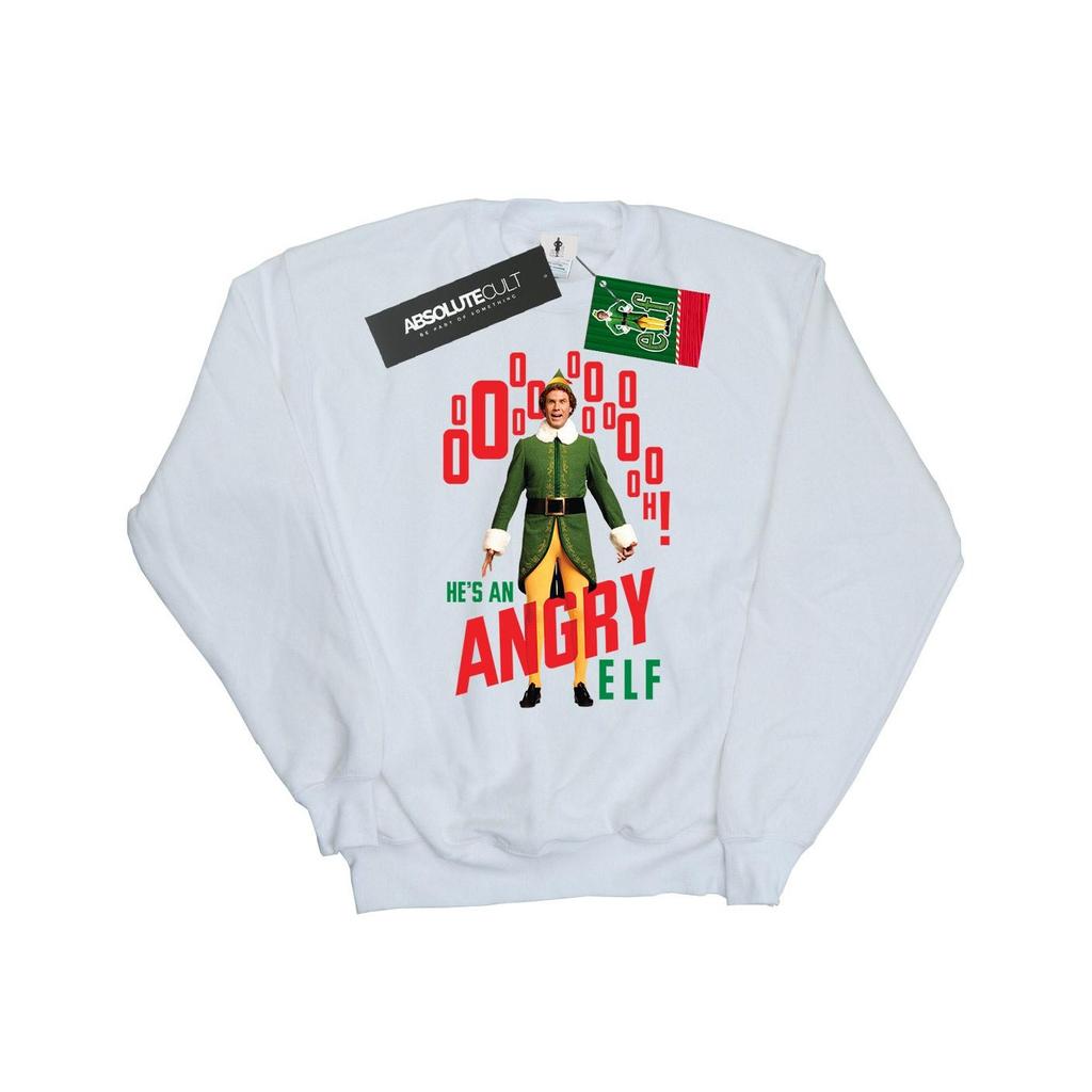 Elf Mens Angry Elf Sweatshirt