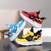 Boys' non-slip soft-soled sneakers 2025 autumn new lightweight waterproof leather teen boys running shoes