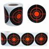 250pcs/Roll Shooting Target Adhesive Shoot Targets Splatter Reactive Stickers