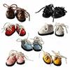 1/6 30cm Doll Chubby Shoes Handmade Shiny Leather Shoes Fashion Doll Dress Up  Cotton Doll