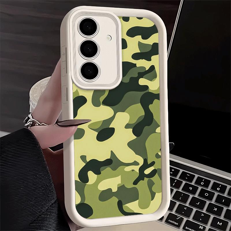 Phone Case for Samsung Galaxy A17 A16 A15 A14 A13 Camouflage Military Pattern A56 A36 A26 A55 A35 A25 A54 A34 A24 A53 A33 A23 A0