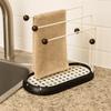 Household Jewelry Storage Rack Multi-Layered with Drawer Necklace Display Stand Plastic Space Saving Kitchen Rag Rack Home Use