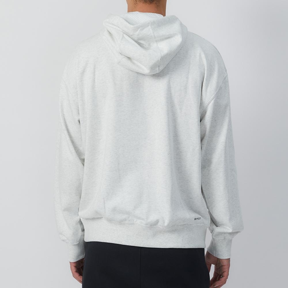 Nike Dri-Fit Solid Hoodie With Drawstring, Quick-Drying Casual Sweatshirt Men Tops Summit-White FN3396-025