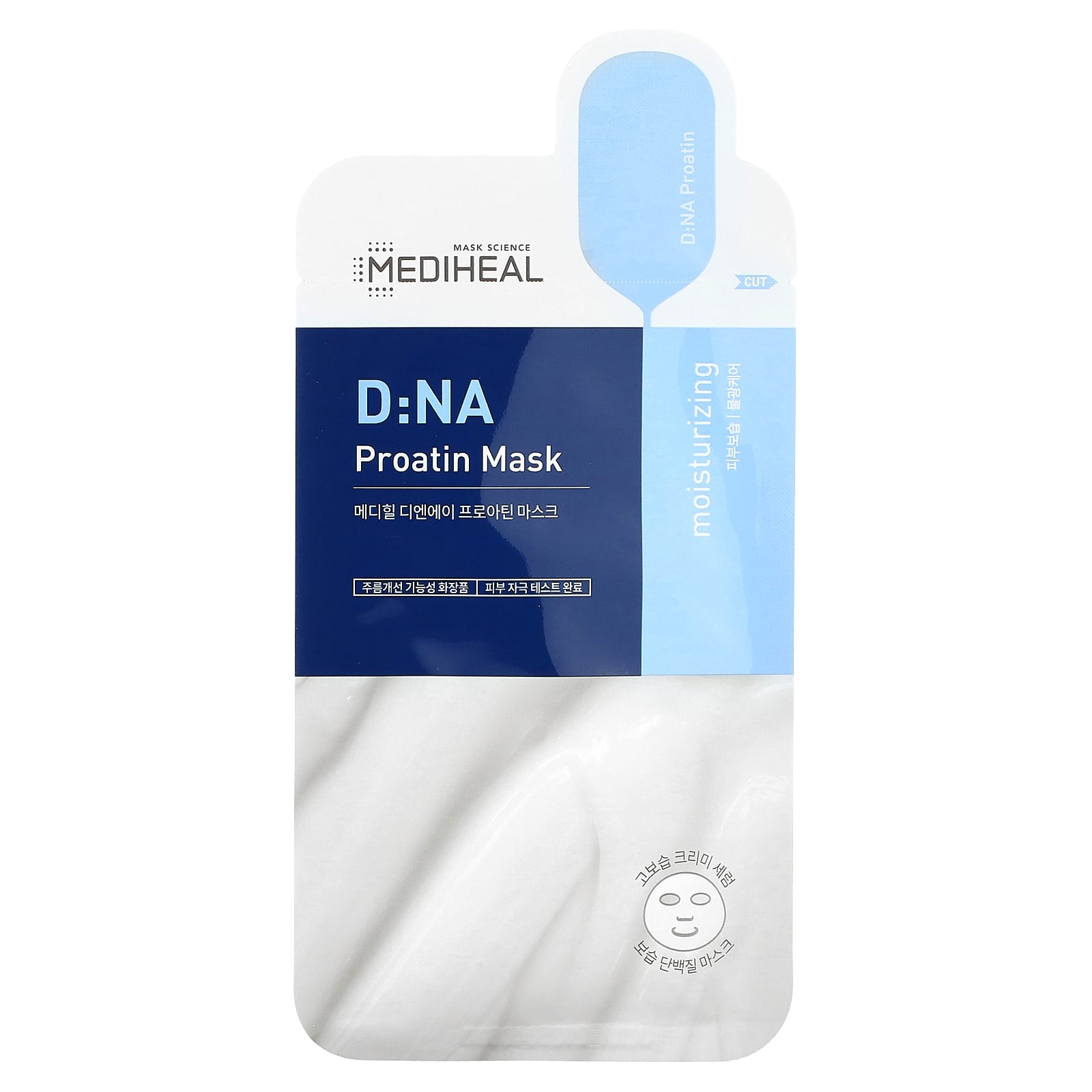 

MEDIHEAL, DNA Proatin Mask, 10 sheets, 25ml each
