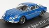 Renault Alpine A110 Miniature Car 1/43 Scale 1969 (Black Wheels) with Case