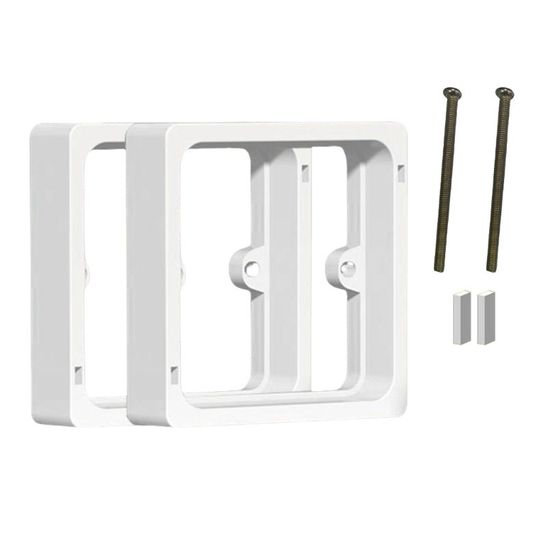 Single Gang Box Extender Electrical Box Spacers Electrical Outlet Box Extender Plastic Unit Receptacle Extender