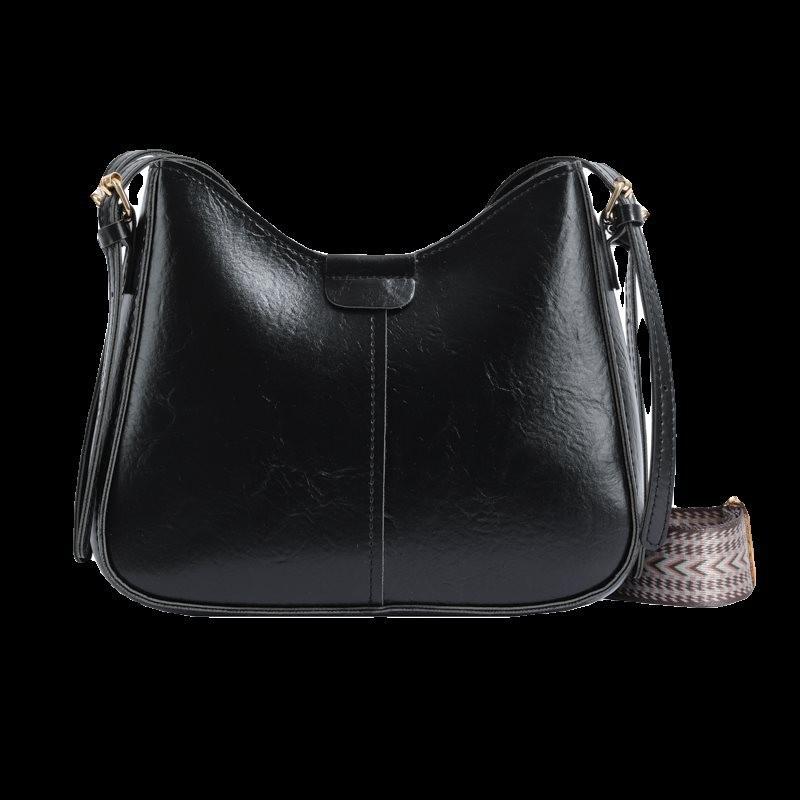 Stylish All-match Women's Bucket Bag Soft Touch Fabric Classic Vintage Design