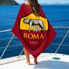Beach Towel with Rome logo Pattern - soft,absorbent,machine washable Lightweight&Modern,swimming,Travel Essentials