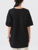 BEAMS BOY S/S TEE [Special Order] City Lights Bookstore Pat Ryan T-Shirt, Women's, Black, Size L
