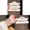 Floral Zirconia Pendant Bracelet With Gold Plating For Elegant Women
