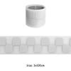 Silver Reflective Tapes Patch 3x100cm Hot Stamping Foil Heat Press Appliqued Parches Ropa DIY Clothes Sticker Patches Vinyl Film