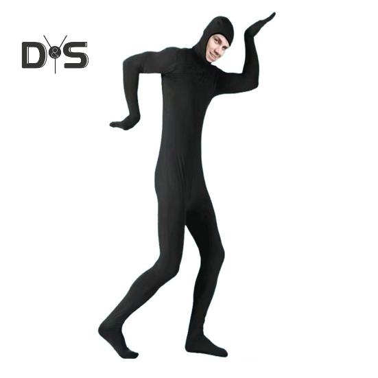 

Комбинезон для выступления на сцене с застежкой-молнией, полный наряд, карнавал, Хэллоуин, косплей, обтягивающий комбинезон, ролевая фотостудия 180cm