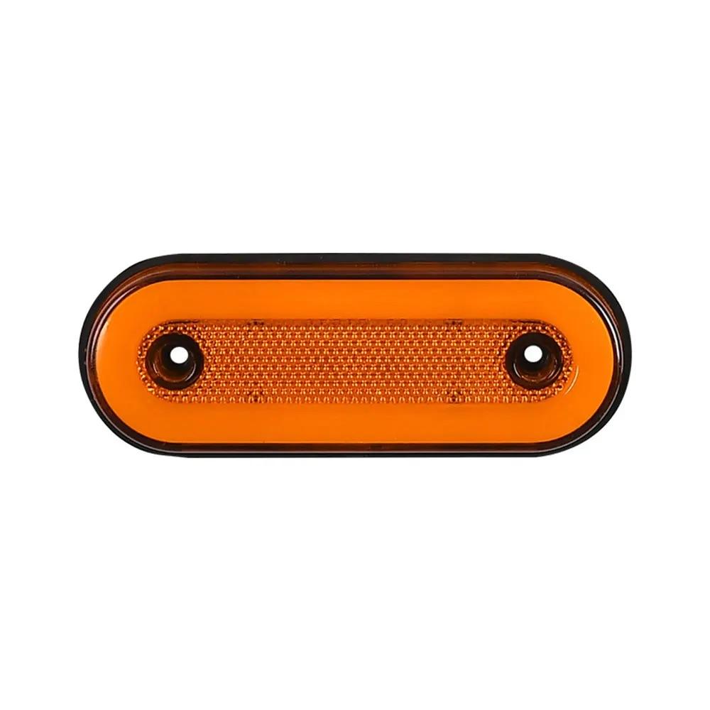 

12В/24В Светодиодный габаритный фонарь для грузовика, отражатель, габаритные огни для фургона для Scania для DAF Truck для Isuzu янтарь