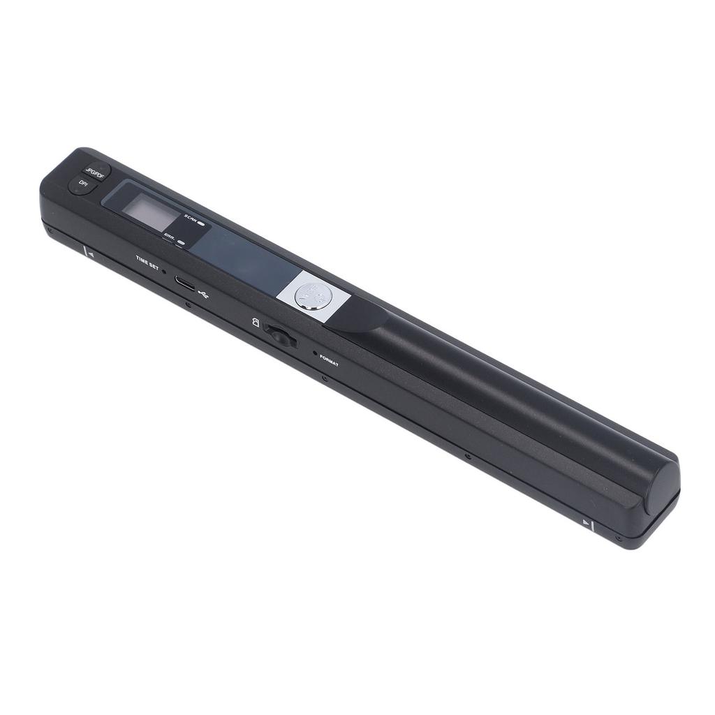 Portable Scanner for A4 Documents Photo Pictures Receipt 8.27 Inch HD 900DPI Color Mobile Handheld Scanner Wand for