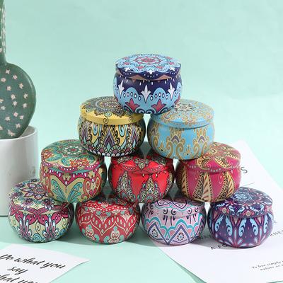 Candy Box Trommelförmige Cookie Box Party Versorgung Teekanne Zinn Box Schmuck Box