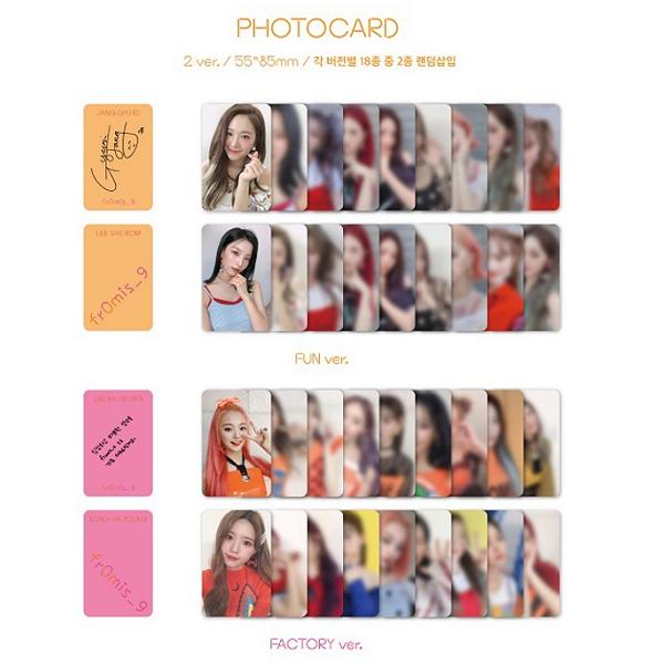 Fromis_9 1. Album [FUN FACTORY] [Fun or Factory Cover Random 1 ver] (kpop)