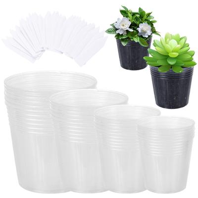 Supplies Plant Labels Transparent Plastic Plant Pots Plant Nursery Pots Sprout Plate Flower Pot