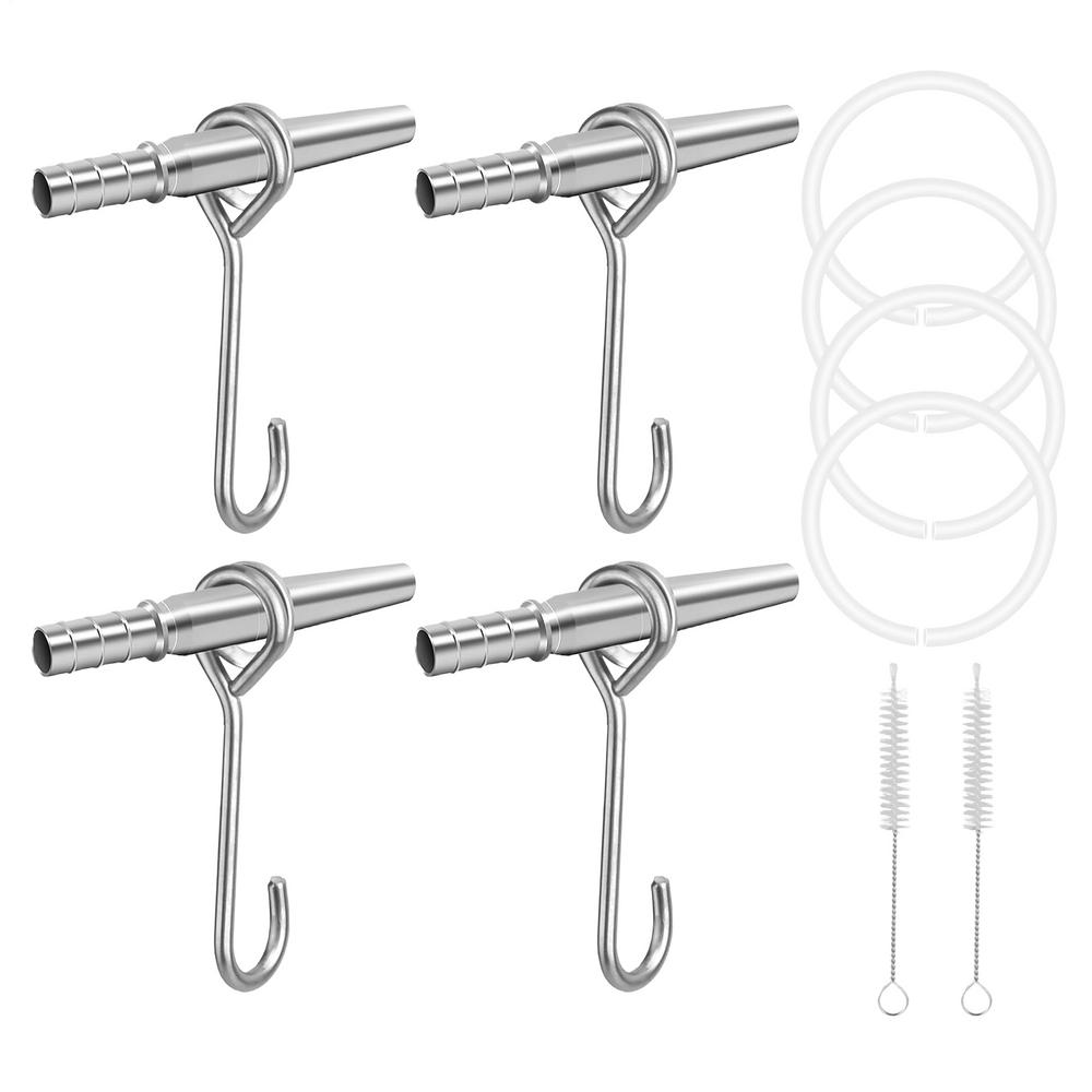

Spiles For Maple Syrup Portable Trunk Faucet For Syrup Tree Sap Collection Drill Bits Professional Metal Maple Spiles For Yard срібний