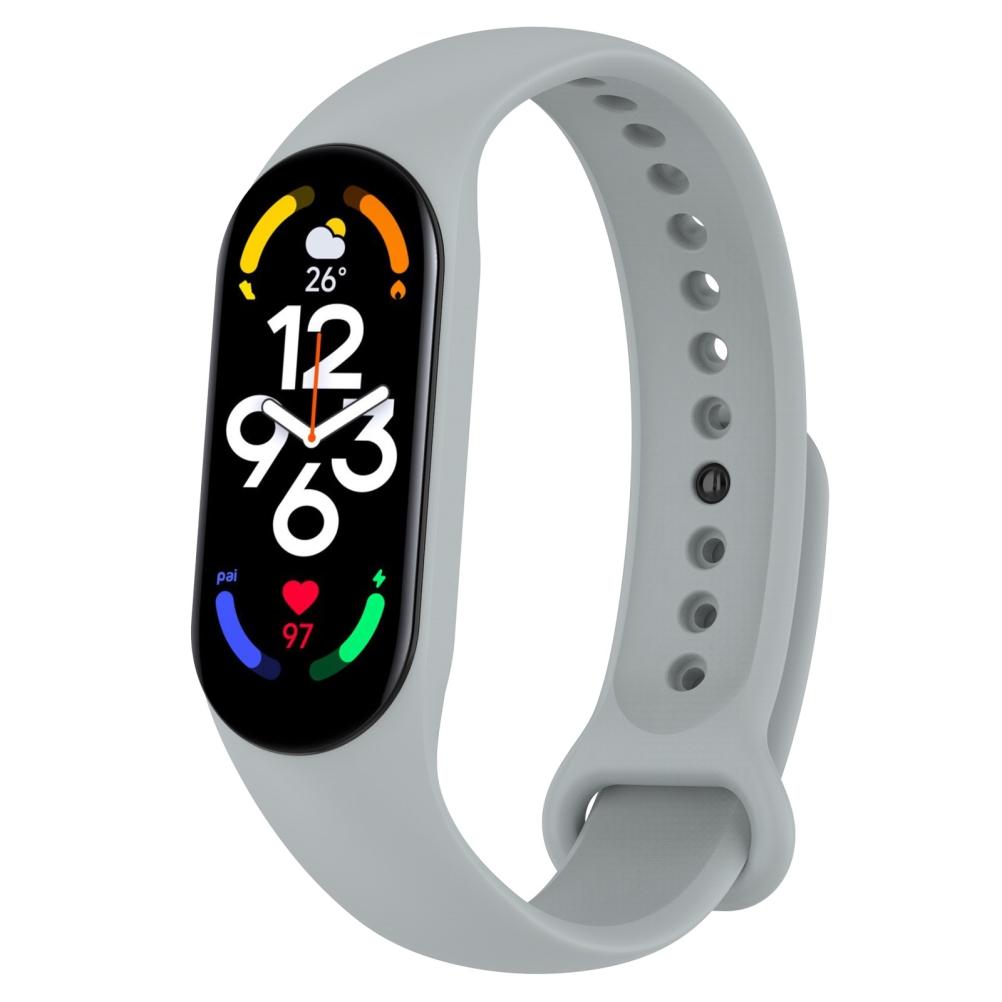 Replacement Bands Compatible for Xiaomi Band 7 Silicone Wristbands Breathable Smartwatch Band