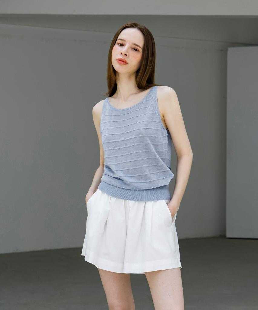 HYFVE Viscose Airy Sleeveless Knit Top