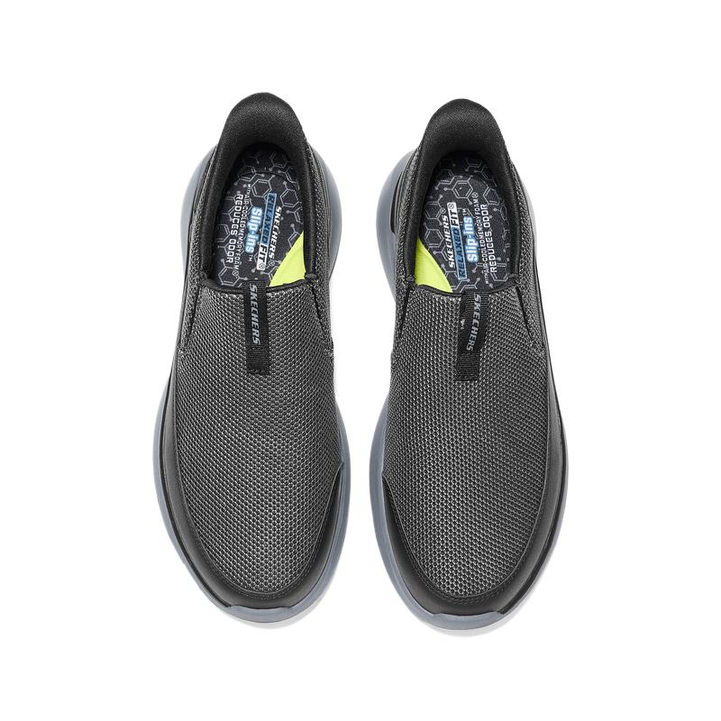 Skechers Mens USA Street Wear Simple Comfortable Walking Shoes Men sneaker 211330-BLK