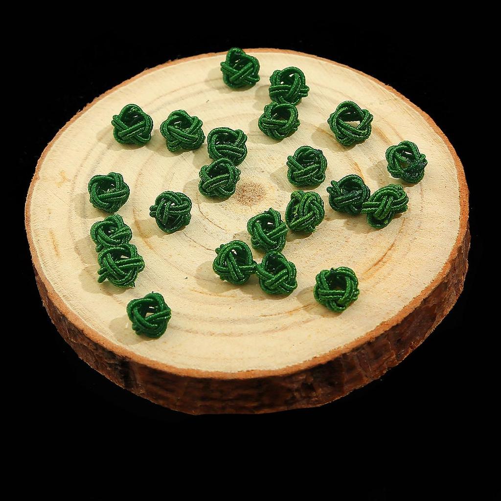 10st färgglada distansknut gör-det-själv-halsband armband rep distanshållare Flätad spole Rep Kedjeände Spänne Smycketillbehör Hitta