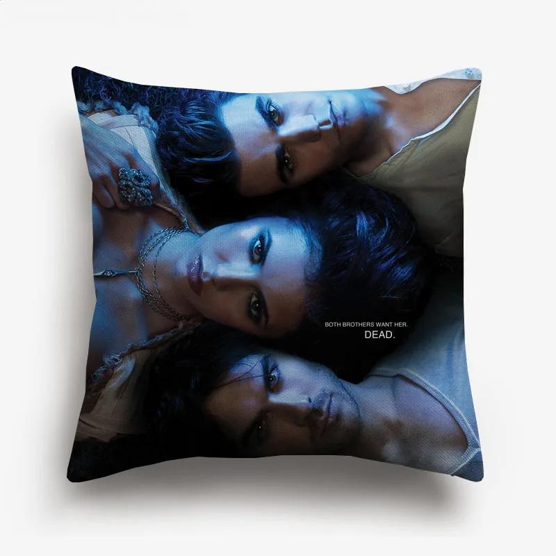 Ian Somerhalder Joseph Morgan Potrait Cushion Cover The Vampire Diaries Decorative Sofa Throw Pillow Case Pillow Case