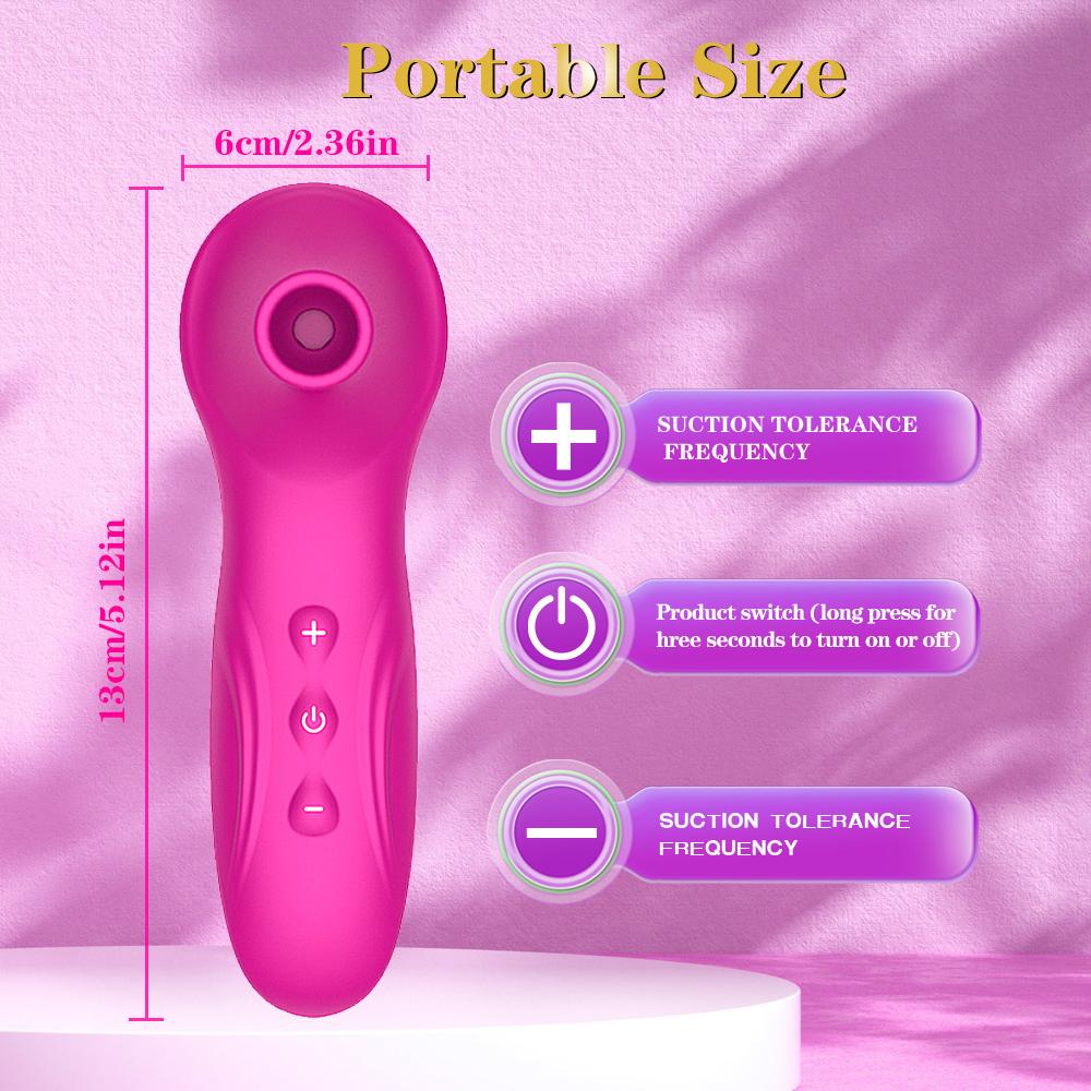 Women Clitoral Sucker Vibrator Sex Toys for Adult Women Tongue Vibrating Clitoris Stimulator Nipple Blowjob Etotic Masturbator