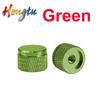 6#-32UNC M3 M3.5 M4 Colorful Knurled Aluminum Thumb Nuts Blind Hole Hand Tighten For PC Computer Case