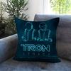 Band ddDaft Cool Logo Punk   Pillow Gift Home Office Decoration Bedroom Sofa Car Cushion Cover Case 45x45