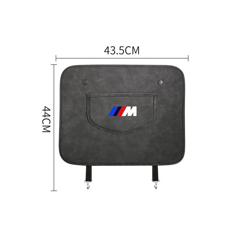 New PU Leather Car Anti-Kick Mats Auto Seat Back Protector Cover For BMW M E36 E46 E90 E60 F10 F30 E39 F20 E87 E92 G30 X5 E70 X1