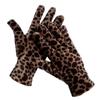 Dámské rukavice s leopardím vzorem, doplňky ke kostýmům na taneční párty, retro a pohodlné pro podzimní a zimní použití
