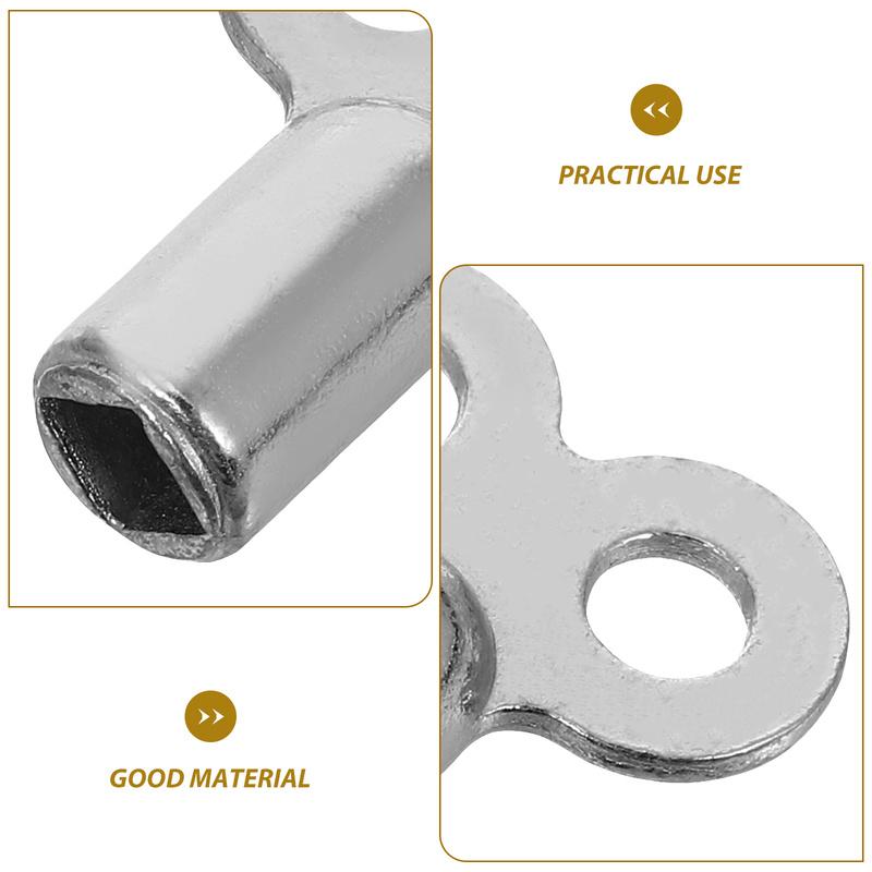 6/8pcs Radiator Valve Key Faucet Keys Radiator Water Tap Plumbing Bleeder Key Air Vent Central Heating Tool Radiators Bleeding