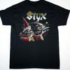 T-shirt vintage à manches courtes pour groupe Styx Unisexe S à 5XL T-shirt Unisexe