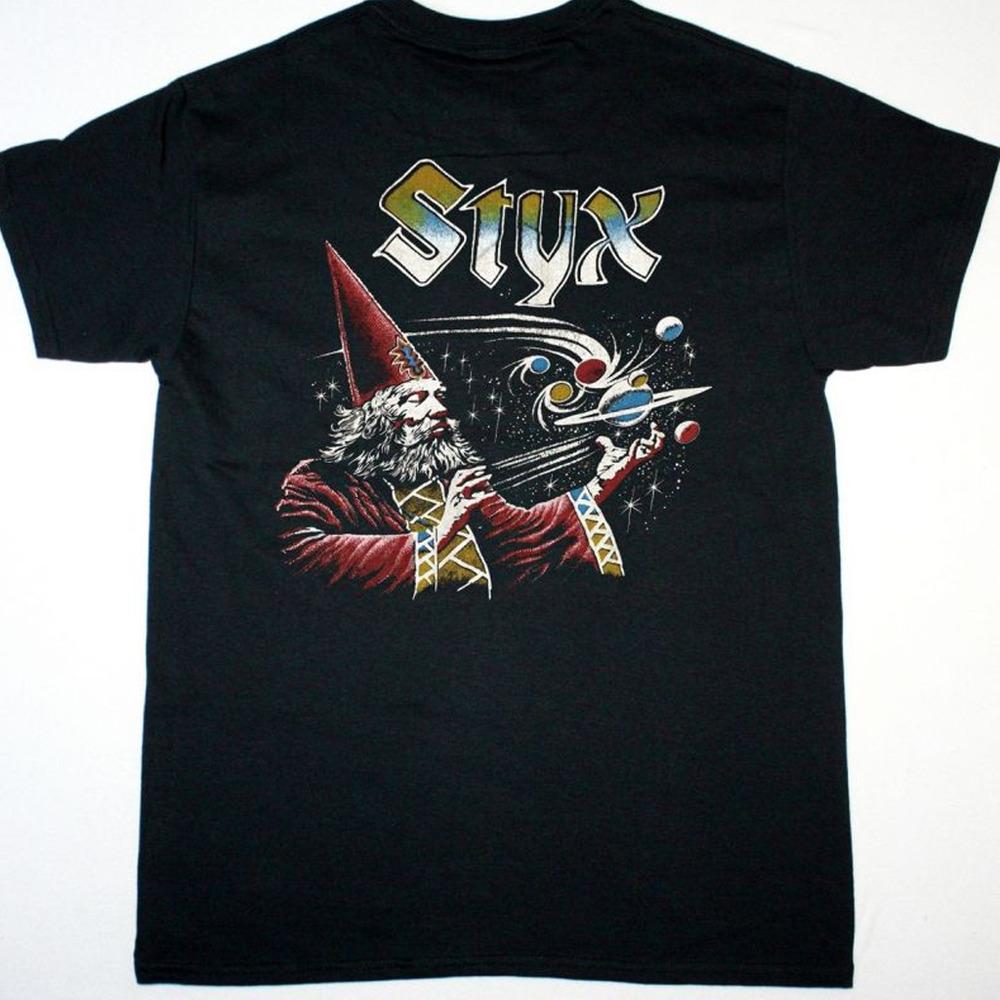 Styx band album T-shirt short sleeve Unisex S to 5Xl Unisex T-Shirt M