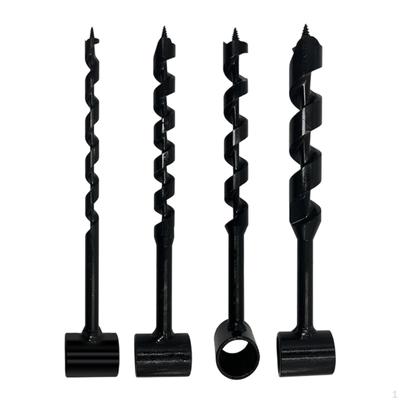 Hand Auger Wood Drill Gear Tool Manual Hole for Shelter Building