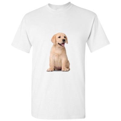 Dog Gold Labrador Retriever Cute Baby Puppy Pet White Men T Shirt Tee S 5XL