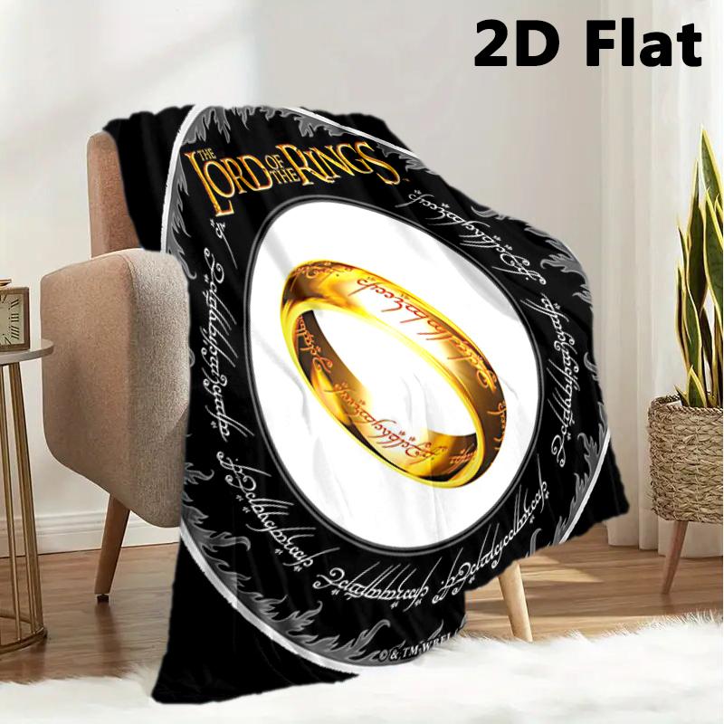 1PC The Lord of the Rings blanket, all-season lightweight home office outdoor nap multifunctional blanket, Christmas gifts